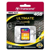 Secure Digital card 4GB Transcend SDHC class 10