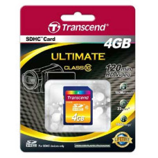 Secure Digital card 4GB Transcend SDHC class 10 - зображення 1