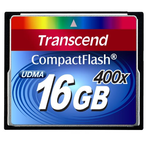 Compact Flash Card 16Gb Trascend 400x - зображення 1