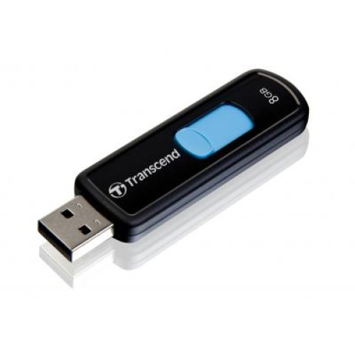 Флеш пам'ять USB 8 Gb Transcend JetFlash 500 USB 2.0 - зображення 1