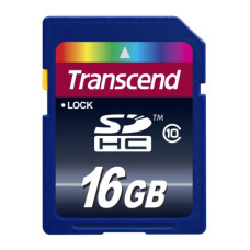 Secure Digital card 16 Gb Transcend SDHC class10