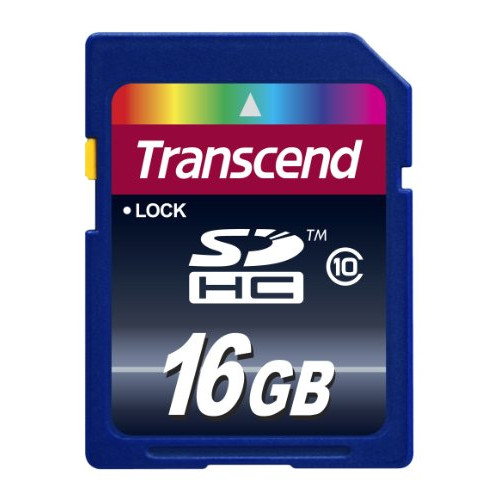 Secure Digital card 16 Gb Transcend SDHC class10 - зображення 1