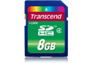 Secure Digital card 8 Gb Transcend SDHC class 4 - зображення 1