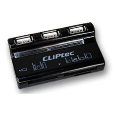 Картрідер зовнішній + HUB Cliptec Combo RZR523-BK - зображення 1