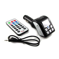 Автомобільний MP3 FM модулятор + блютуз Miotex MT21FM Black