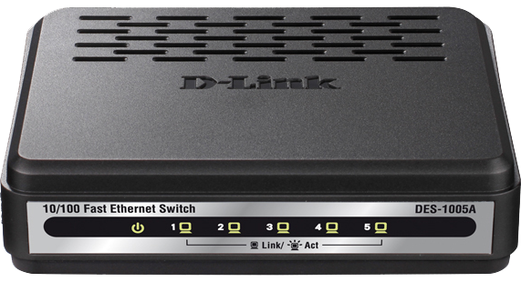 Комутатор Switch D-Link DES-1005A - зображення 1