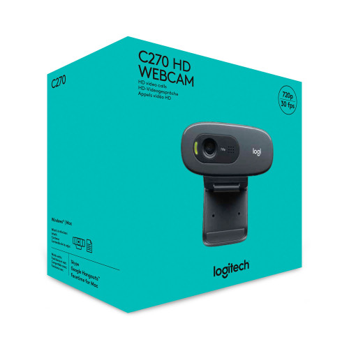 Вебкамера Logitech WebCam C270 HD - зображення 8