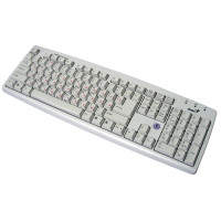 Клавіатура Genius KB-06XE BB PS/2 white