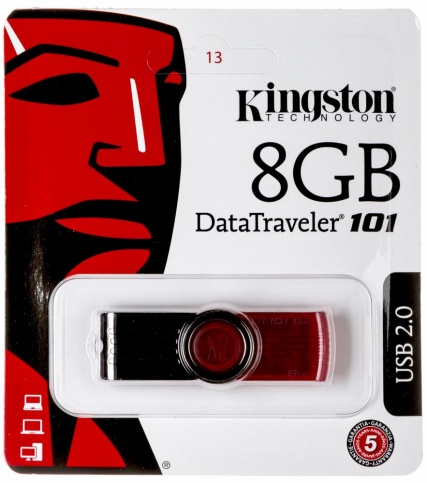 Флеш пам'ять USB 8 Gb Kingston DataTraveler 101 G2 USB2.0 - зображення 3