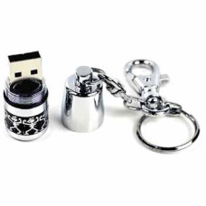 Флеш пам'ять USB 8 Gb Pretec i-Disk BulletProof Secure USB2.0 - зображення 1