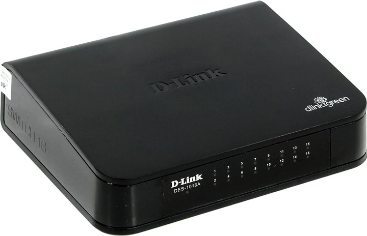 Комутатор Switch D-Link DES-1016A - зображення 1