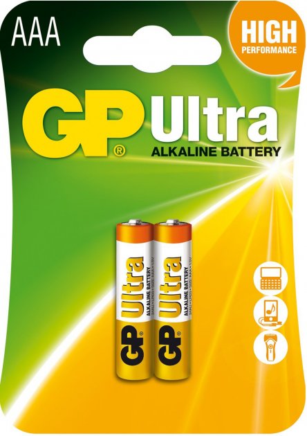 Батарейка AAA GP Ultra Alkaline LR03 - зображення 1