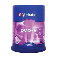 Диск DVD+R 4,7Gb 16x Verbatim #43551