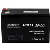 Акумуляторна батарея LogicPower LPM 12V 7.5Ah (3864)