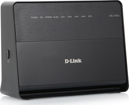 Модем-маршрутизатор D-Link DSL-2740U - зображення 1
