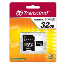 MicroSDHC 32 Gb Transcend class 4 - зображення 1
