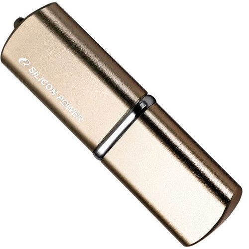 Флеш пам'ять USB 8 Gb Silicon Power LuxMini 720 bronze USB 2.0 - зображення 1