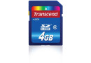 Secure Digital card 4 Gb Transcend SDHC class 6 - зображення 1