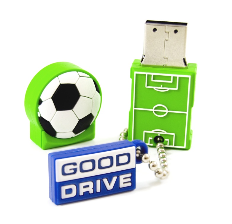 Флеш пам'ять USB 16GB GoodRam Football USB2.0 - зображення 1