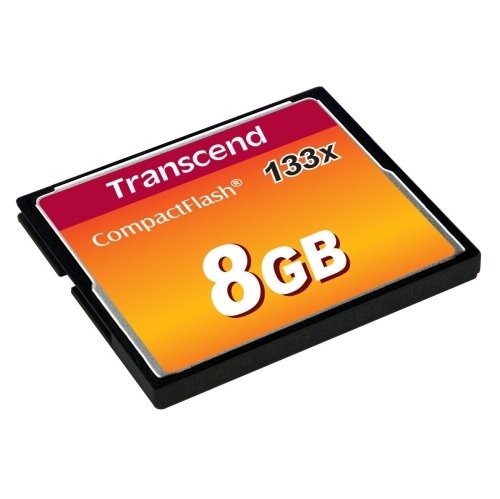 Compact Flash card 8 Gb Transcend 133x - зображення 2