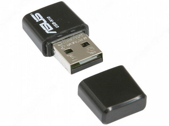 Мережева карта Wireless ASUS USB-N10 Nano - зображення 1