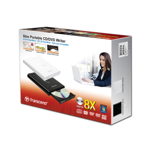 Привід DVD+\/-RW TRANSCEND TS8XDVDRW-K - зображення 2