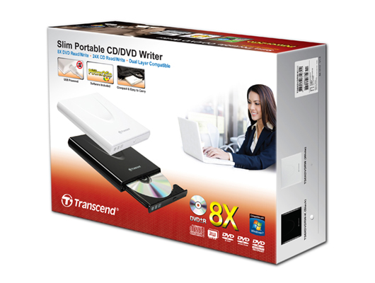 Привід DVD+\/-RW TRANSCEND TS8XDVDRW-K - зображення 2