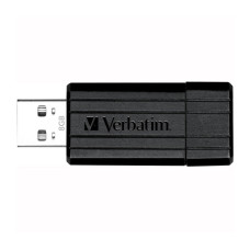 Флеш пам'ять USB 8 Gb Verbatim Store 'n' Go PinStripe black