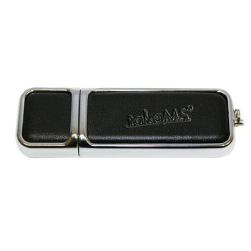 Флеш пам'ять USB 32 Gb TakeMS Leather USB2.0 - зображення 1