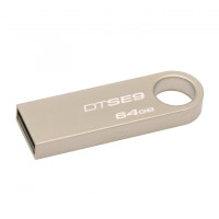 Флеш пам'ять USB 64 Gb Kingston SE9 Silver