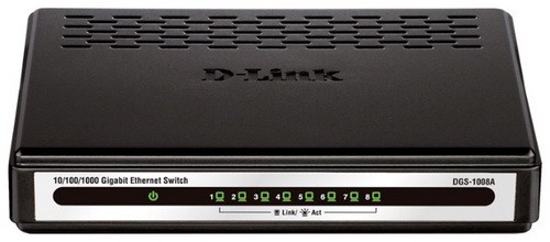 Комутатор Switch D-Link DGS-1008A - зображення 1