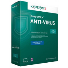ПЗ Kaspersky Anti-Virus 2014 Desktop Box 1р. 2 ПК