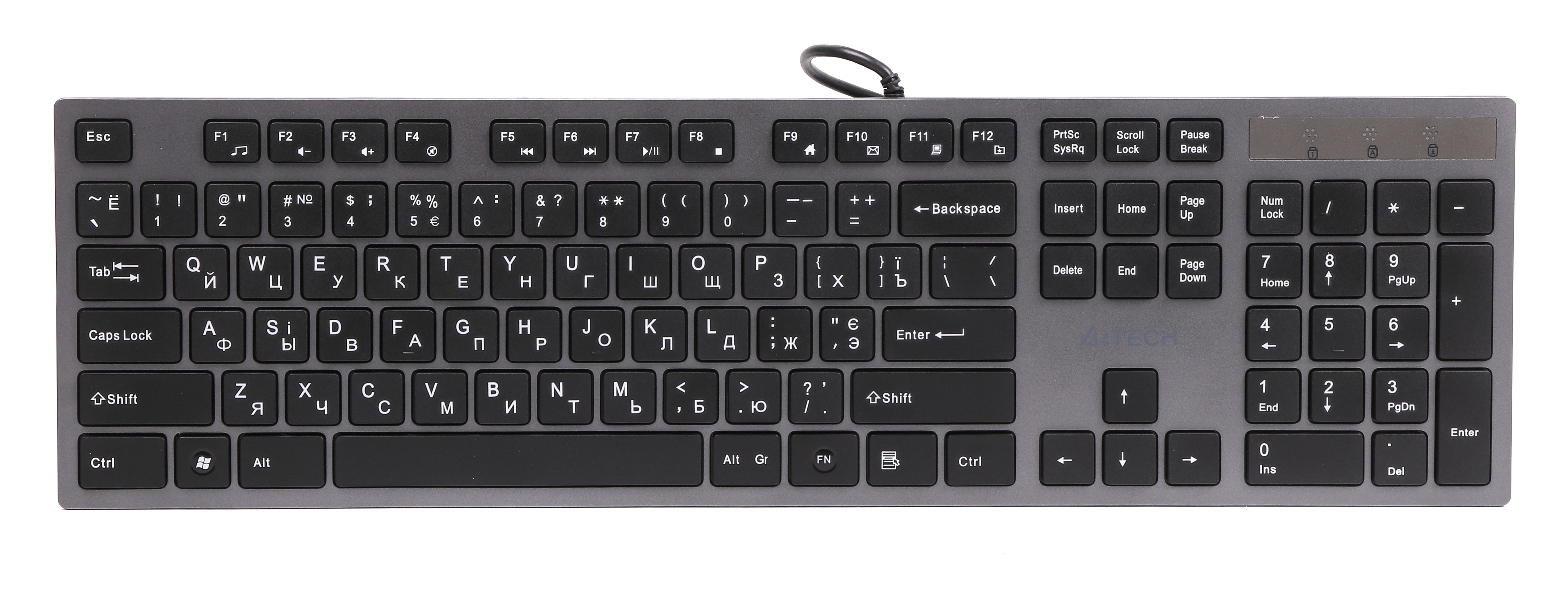 Клавіатура A4-Tech KV-300H USB - зображення 1