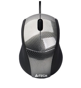 Мишка A4 Tech N-100-1 Carbon - зображення 1