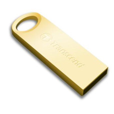 Флеш пам'ять USB 8 Gb Transcend JetFlash 520 Gold USB 2.0 - зображення 1