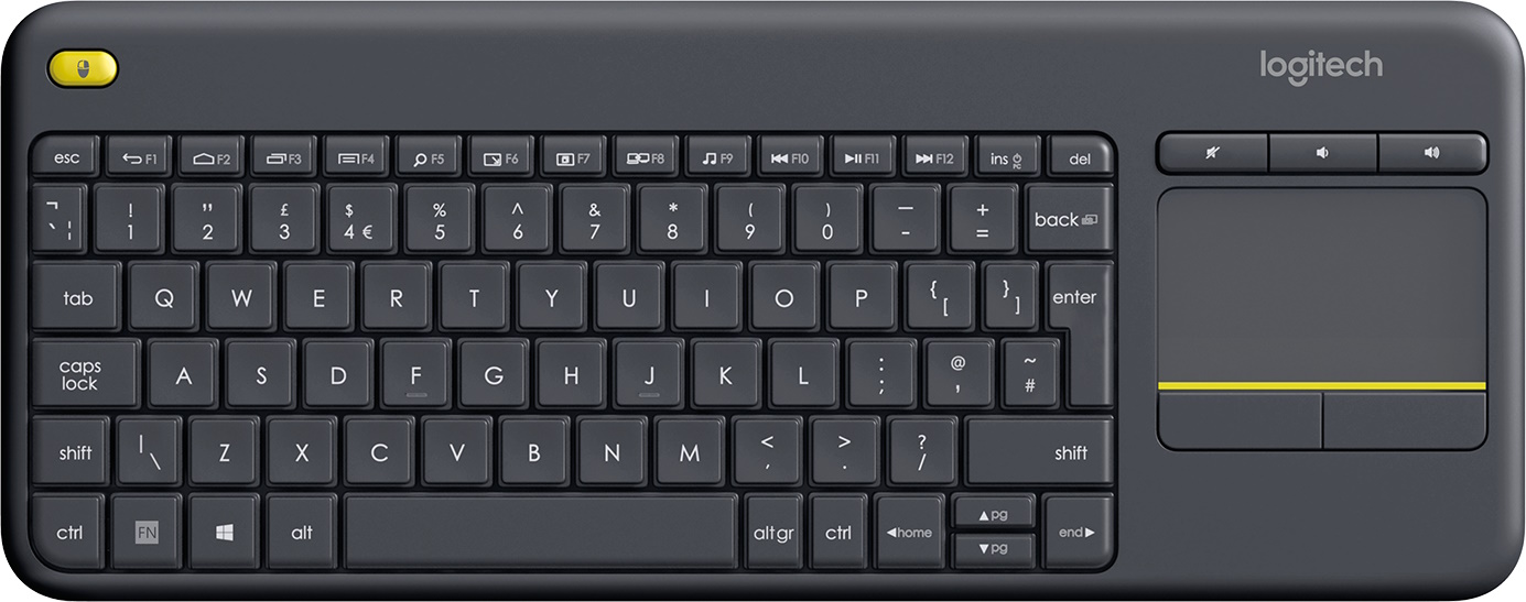 Клавіатура Logitech Media K400 Plus - зображення 1