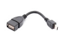 Кабель USB OTG АF - Micro BM 0.15м. Gembird - зображення 1