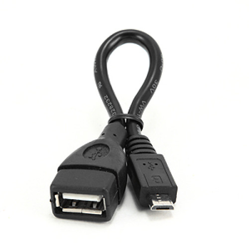 Кабель USB OTG АF - Micro BM 0.15м. Gembird - зображення 3