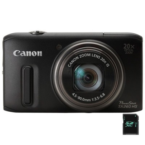 Цифрова фотокамера CANON PowerShot SX260 HS - зображення 1