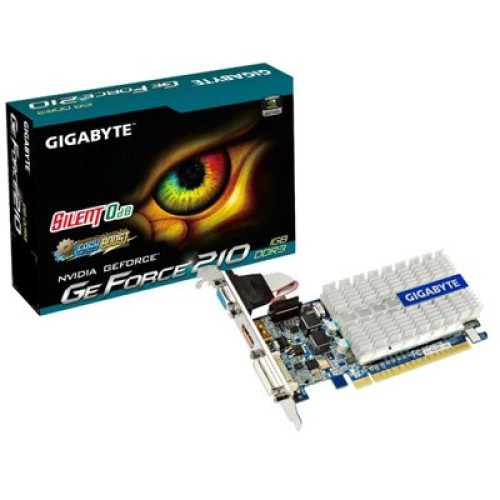 Відеокарта GeForce 210 1Gb DDR3 Gigabyte (GV-N210SL-1Gl) - зображення 1