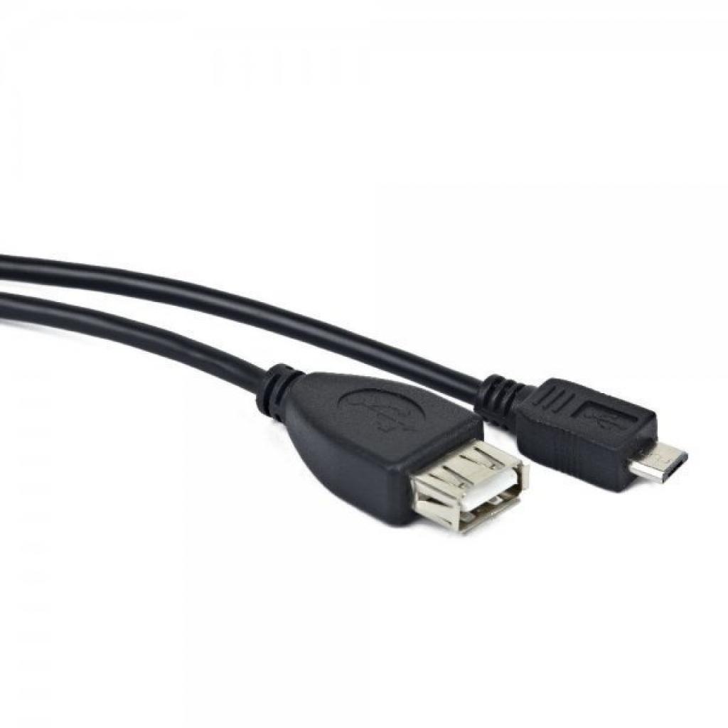 Кабель USB OTG АF - Micro BM 0.15м. Maxxtro - зображення 2