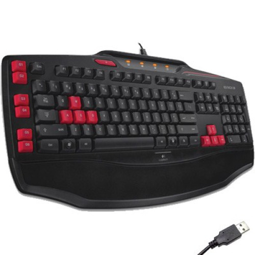 Клавіатура Logitech G103 Gaming Keyboard - зображення 1