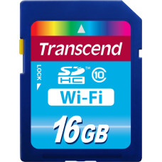 Secure Digital card 16 Gb Transcend SDHC WiFi class10 - зображення 1