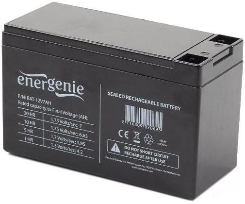 Акумуляторна батарея EnerGenie 12V  7.0Ah - зображення 1