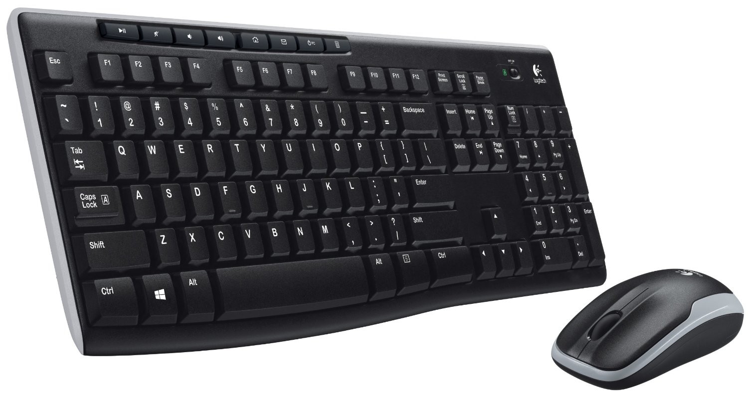 Комплект безпровідний Logitech Wireless Desktop MK270 - зображення 1