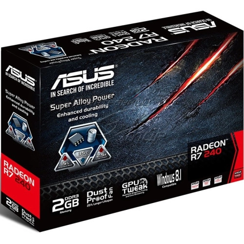 Відеокарта ATI Radeon R7 240 2 Gb GDDR3 Asus (R7240-2GD3-L) - зображення 2