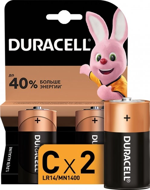 Батарейки Duracell C LR14 - зображення 1