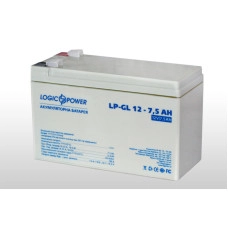 Акумуляторна батарея LogicPower LPM-GL 12V 7.5Ah гелева (6562)