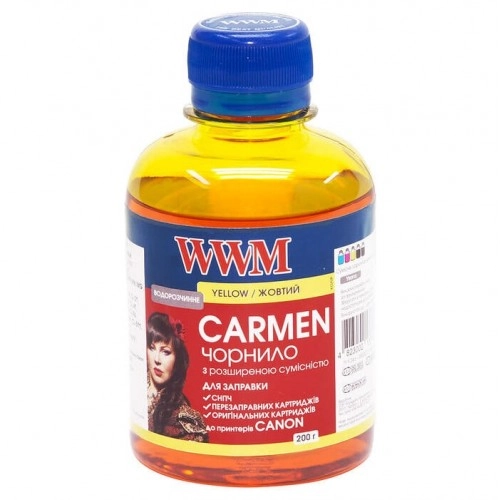 Чорнило WWM для Canon UNIVERSAL CARMEN Yellow - зображення 1