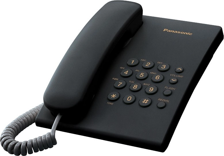 Телефон Panasonic KX-TS2350UAB - зображення 1